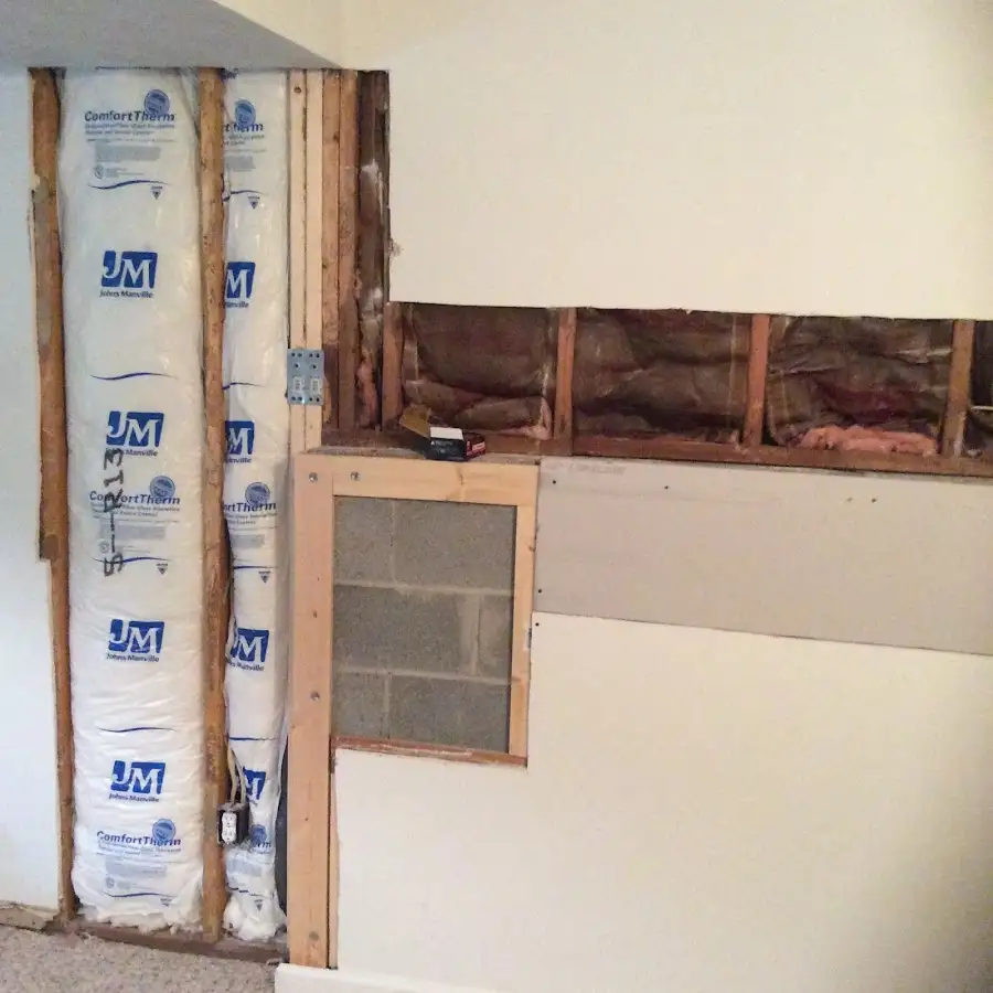 Wall insulation replacement during Structural Drying in Fort Scott